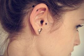 LEAST PAINFUL EAR PIERCINGS IN ORDER
