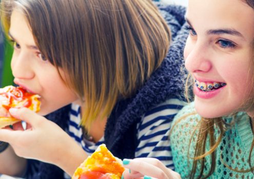 Soft foods to eat with braces at school