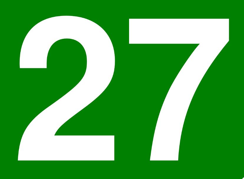 THE MEANING OF THE NUMBER 27: NUMEROLOGY