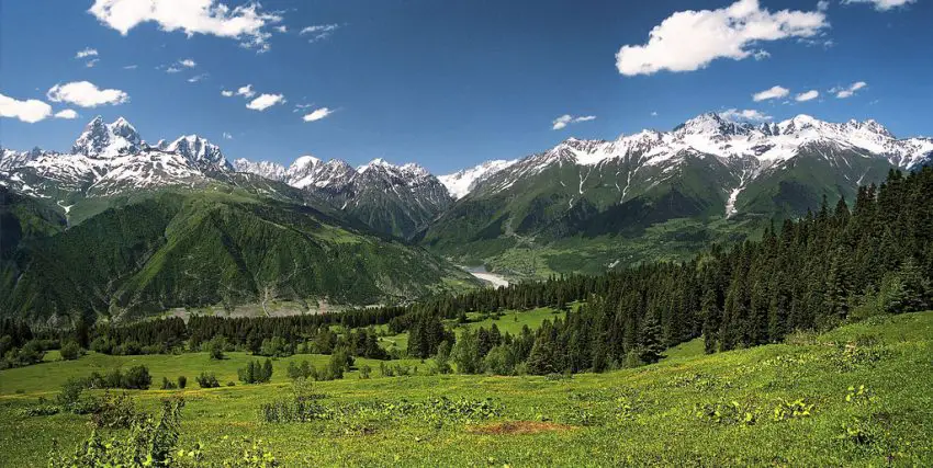 What is the importance of the Caucasus mountains in “The Bible”?