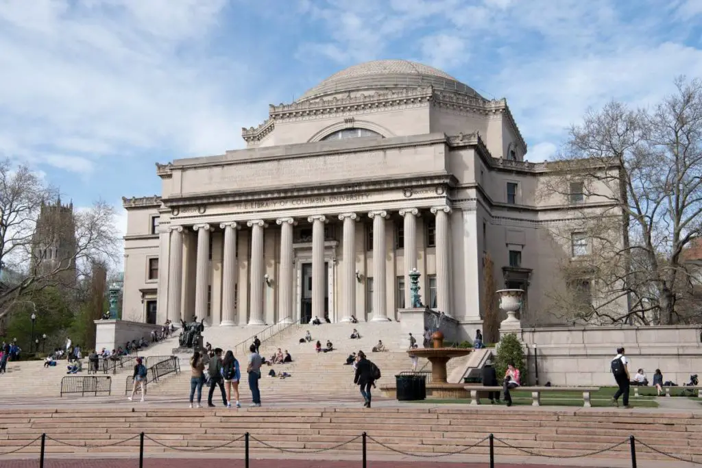 MEJORES UNIVERSIDADES DE ESTADOS UNIDOS, Universidad de Columbia