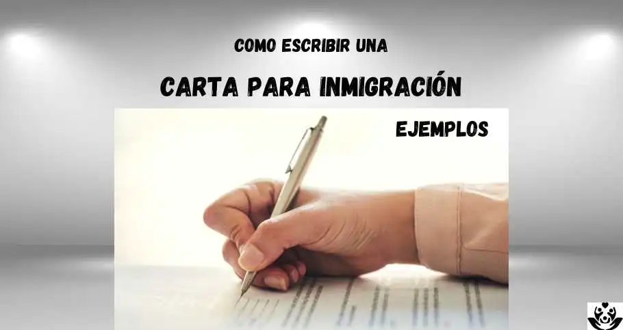 Carta Para Inmigración: Ejemplos Como Escribir